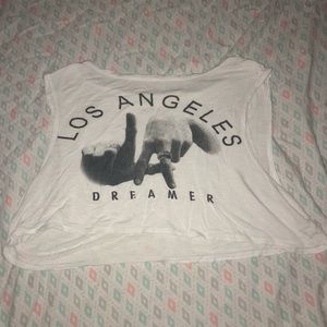 LA crop top